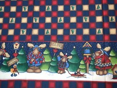 NEW Daisy Kingdom Northwoods Christmas Border Sold by 1/2 Yard More Available