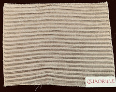 QUADRILLE Studio Ottoman in Camel 8 x 10 1/2″ Fabric Sample