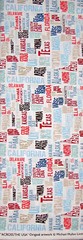 USA State Names Fabric All 50 United States Travel Theme Windham Cotton By Yard