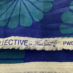 Kaffe Fassett PWGP183 Damask Flower Blue Fabric 288″ x 42″ Approx 9.3yds