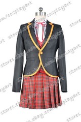 RWBY Ruby Rose Cosplay Costume Beacon School Girl Uniform Outfits Halloween