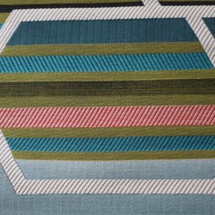 Vtg MCM Maharam Upholstery Fabric “Agency” Unique by Sarah Morris 1.8 yds