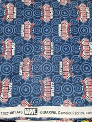 3 Yd Marvel Fabric Lot Camelot Springs Cotton Captain America Hulk Avengers Cut
