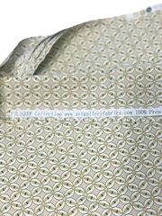 Art Gallery Filigree Collection 100% Cotton 2.5 Yards 42” Wide Light Green White