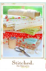 Moda STITCHED Fig Tree Quilting CHARM PACK 42- 5″ squares