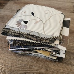 Mixed Brands Upholstery Fabric Samples Scraps 5×6 Lot 125 Geometric Quilt Craft