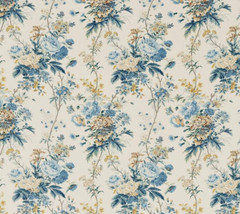 SANDERSON X GILES DEACON CURTAIN FABRIC Lakeland Paradis 5.9 MTRS POPPINJAY/LION