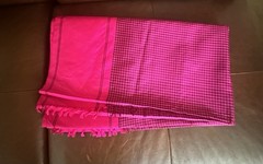 Fabric From India Lot Approximately 12lbs 18 Large Pieces Multicolor