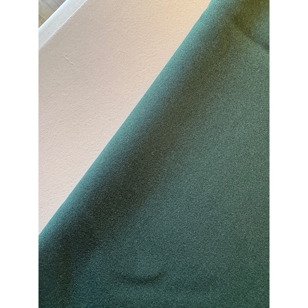 Velour Fabric 2 Yards 59″ Forest Green Polyester Plush Sewing Craft Material