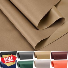 HYVAKUPPA Khaki Canvas Fabric by Yard 60″ PVC Backing Water Repellent