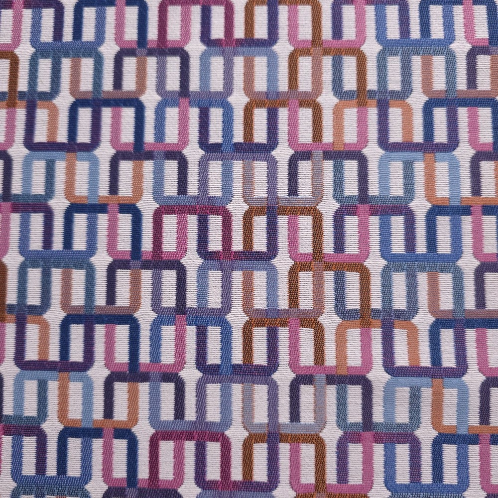 Knoll Textiles Dactyl Geometric Chain Link Upholstery Fabric 54″ By The Yard