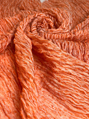Unique Natural Fabrics: Funky, Sheer, Textured Cotton Linen,Fabric By 2 Meters.