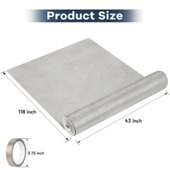 Military Grade Faraday Fabric 43″x118″ for WiFi, Cell, RFID, EMP Protection