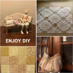 Hanjunzhao 42Pcs 10″ Layer Cake Fabric – layer cake fabric squares, Coffee