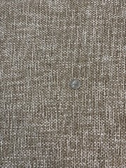 Upholstery Fabric Medium Brown White Woven Non-Slip Back 2 Yds 56” Wide