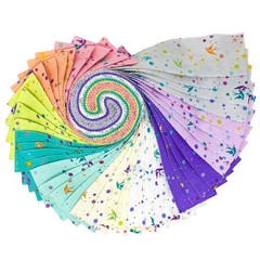 Jelly Roll – Tula Pink Fairy Dust FreeSpirit 40pc Design Roll Precuts M534.28