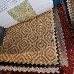 80pc Loose Fabric Samples 4x9in Fabric Swatches Various Patterns (b)