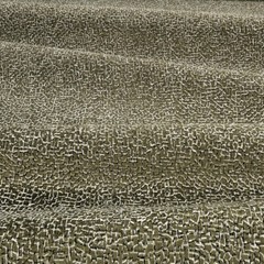 Zinc Textile All Over Embroidered Velvet Fabric- Estagnol Cypress 1.55yd Z720/03