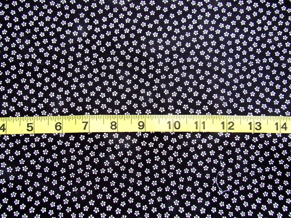 1 1/2 yd 100% Cotton Fabric “Not So Basic Black & White II” by Avlyn