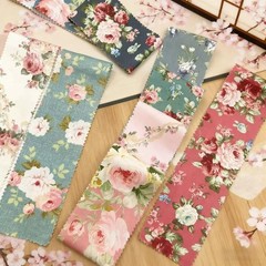 42 PCS Cotton Washi Jelly Roll Fabric Strips 2.5×19.6 Inch Quilting Patchwork
