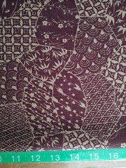 1/2 Bthy Brown Japanese Style Patch Half Yard