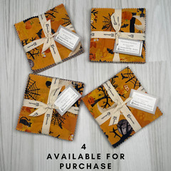Clothworks Haunted Hollow By Tracey English NEW – 42 Pieces – 5″x5″ Charm Pack