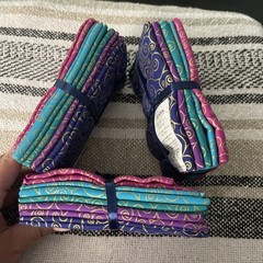 Joann Fabrics 100% Cotton Metallic Two Bundles