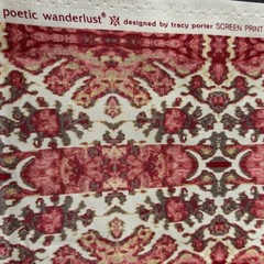 2.25 Yards 100% Cotton Floral Home Decor Fabric