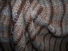 5.5yds UNIQUE DESIGNER HANDWOVEN SUIT FABRIC CHAMPAGNE COPPER METALLIC EYELASH