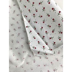 Leiter’s Designer Fabric Ditsy Floral Print 6 Yards Vintage 1970s Cotton Blend