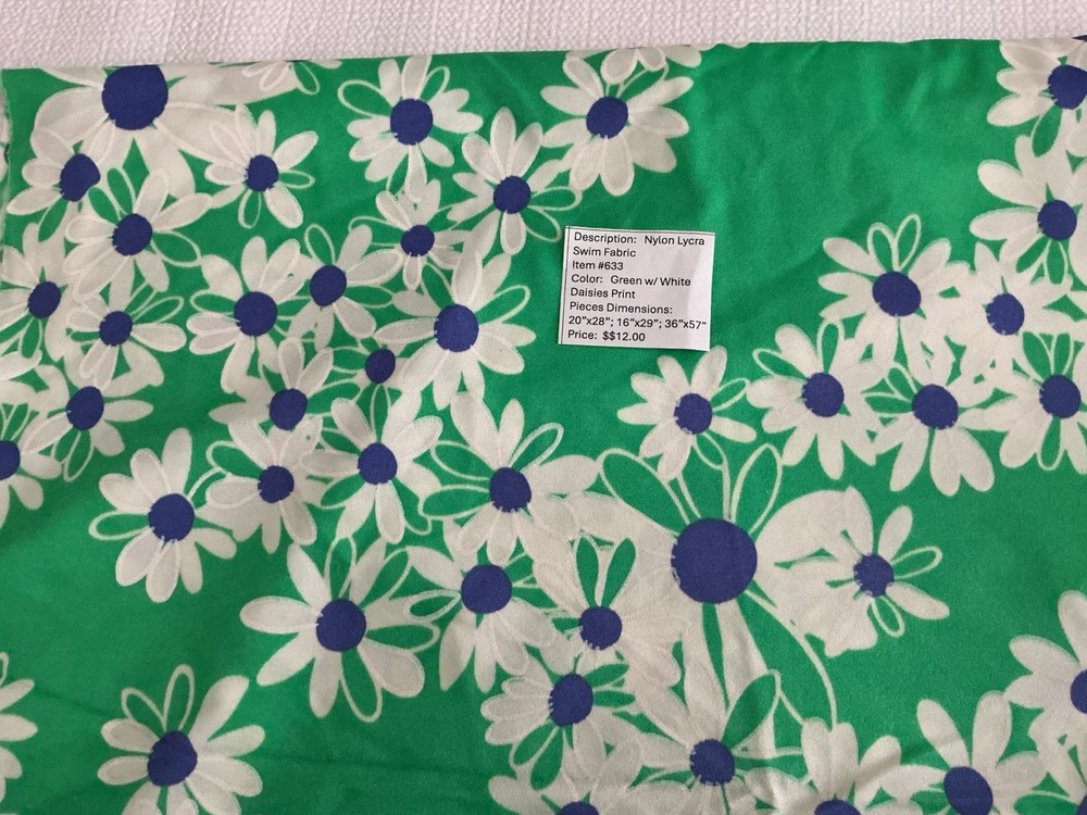 Item #633. Nylon Lycra Swim Fabric