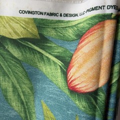 Covington Fabric Tropical Floral Upholstery 8 Yards x 56″ W Indoor Outdoor