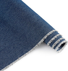 9OZ Washed Denim Fabric by the Yard, 71″ Wide Polyester Cotton Jean Material for