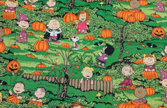 Peanuts Halloween Cotton Concord Fabrics 44” wide 2 Options: 1+ yd OR 2+ yd VTG
