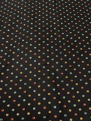 Black Variegated Dots Cotton Fabric 4 Yards 42″ Wide Studio E Martha Walker 2167