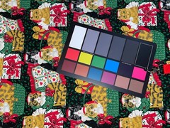2/3 Yd Vintage Christmas Cats Kittens Fabric Traditions Cotton Fabric 24″ X 44″