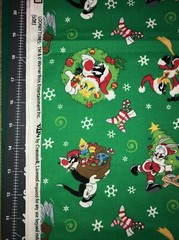 Looney Tunes OOP Cranston Cotton Fabric 1/2 Yard (17.5 By 45”)