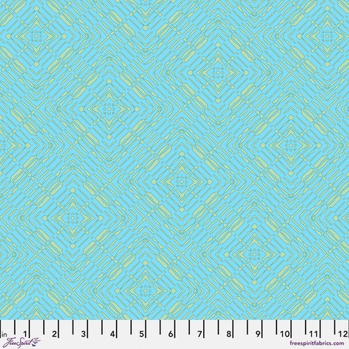 Princess Cut, Ice – Billy Reue, Kaleidoscope, Quilt Fabric 100% Cotton By Yd
