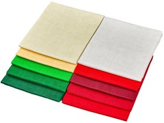 10 PCS Assorted Color Cotton Quilting Fabric Bundles Fat Quarters 18×21 Inch
