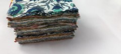 100 Mix Charm Pack Cotton Squares Patchwork Bundle Scraps Lot