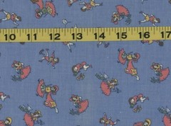 1 YD +4FQ Vintage 1930’s Reproduction Piece O Cake StoryBook Playtime Windham