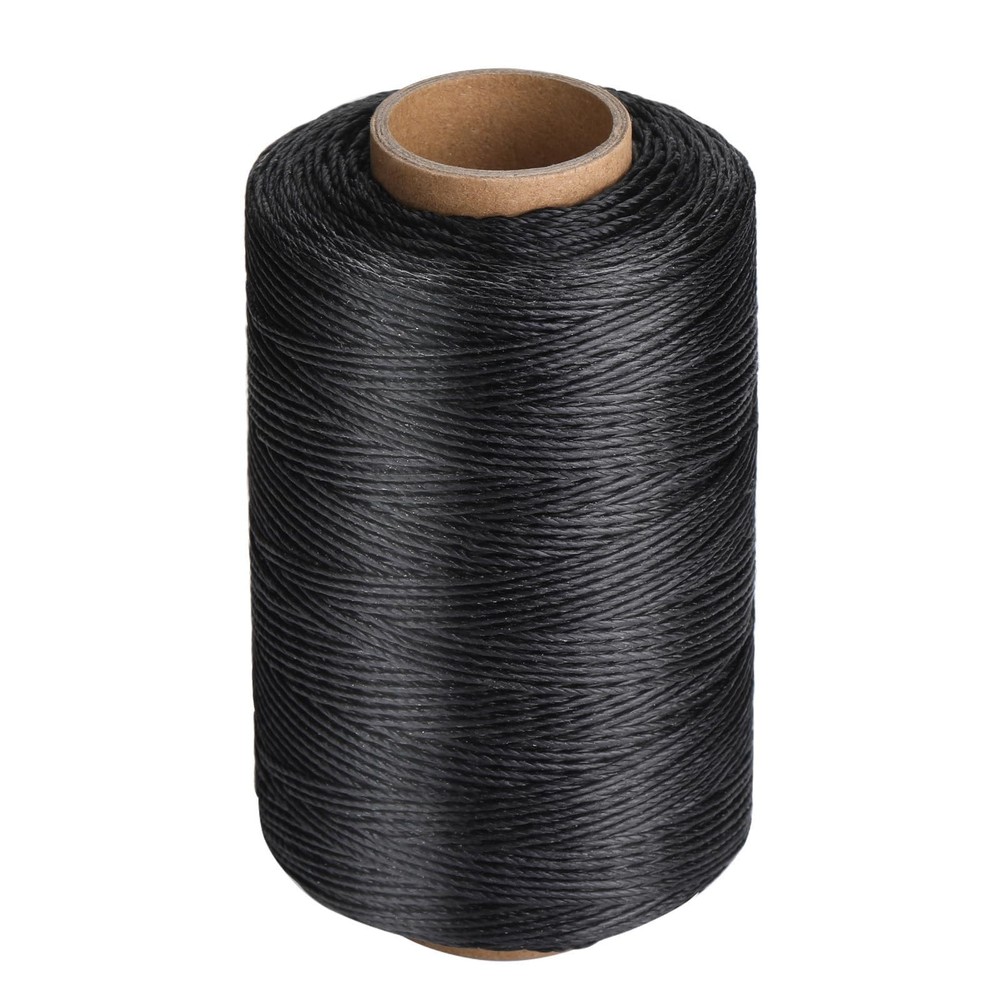 Sewing Thread, Leather Upholstery 328 Yards 1200D/0.8mm Round Waxed Thread fo…