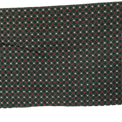 New Jo-ann Fabrics 32 “W X 12” L Red Apples on Dark Green Cotton Craft Quilt Sew