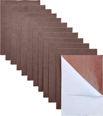 Self Adhesive Felt Sheets, 11 Pieces Stiff Sticky Felt, 8″X12″ Fabric Square wit