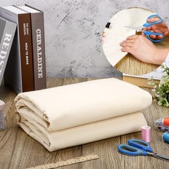 Tegeme 10 Yards x 63 Inches 100% Cotton Muslin Fabric Natural