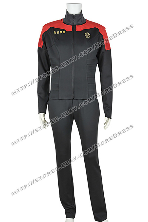 Sierra Command Cosplay Costume For Star Trek Online Final Decision Jacket Suit