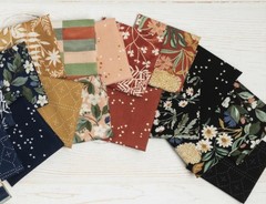 Brookside Charm Pack, 5″ Fabric Squares, 1 Canoe 2 for Moda Fabric, Floral,