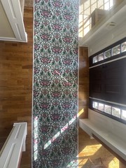 STANLEY KING STUDIO screen print chintz Floral Fabric 53.5″w- 9.66 yards (29 ft)