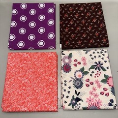 13 Fat Quarters Fabric 100% Cotton Multi Colors and Patterns 18″x21″/22″