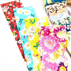 42Pcs 2.4 * 19 Inch Fat Quarter Bundlescotton Jelly Roll Easter Fabric Strips fo
